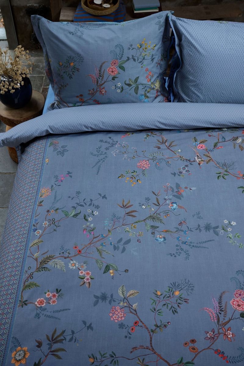 Dekbedovertrekset Bustani Blauw