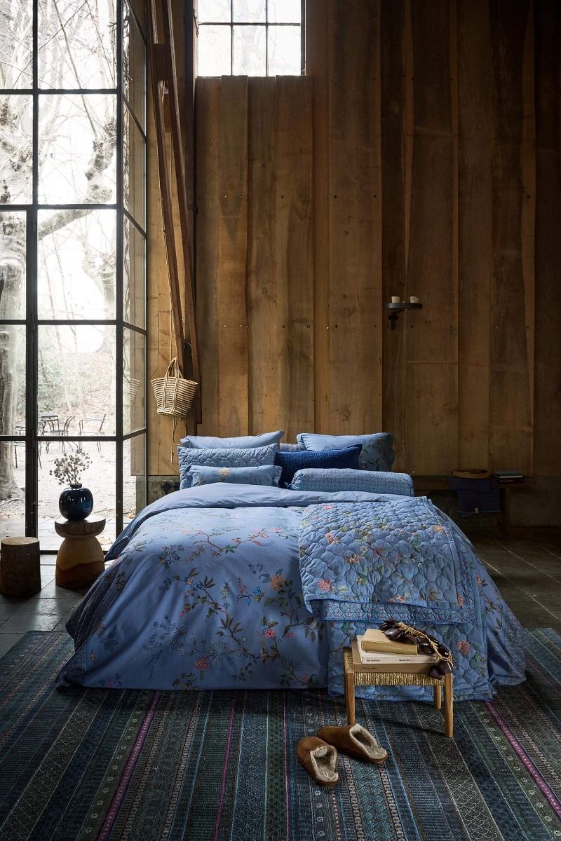 Quilt Bustani Blue