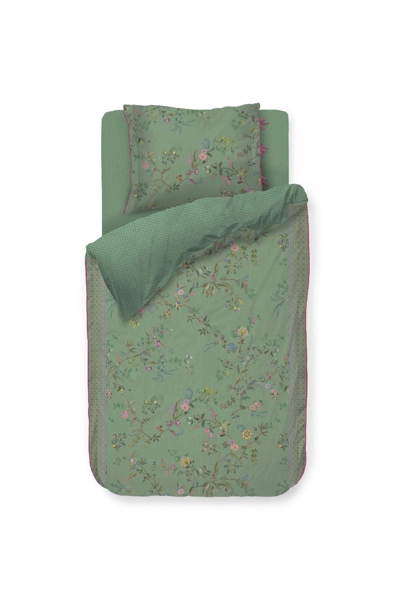 Duvet Cover Set Bustani Green