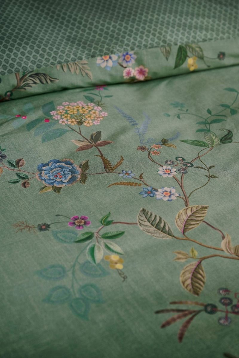 Duvet Cover Set Bustani Green