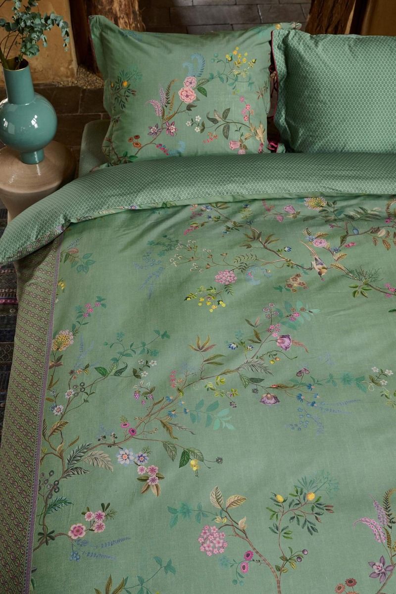 Duvet Cover Set Bustani Green