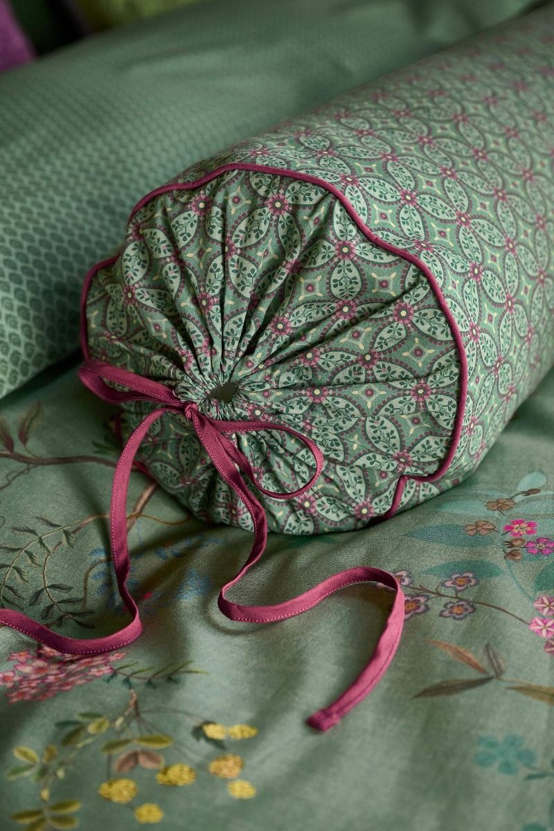 Roll Cushion Bustani Green