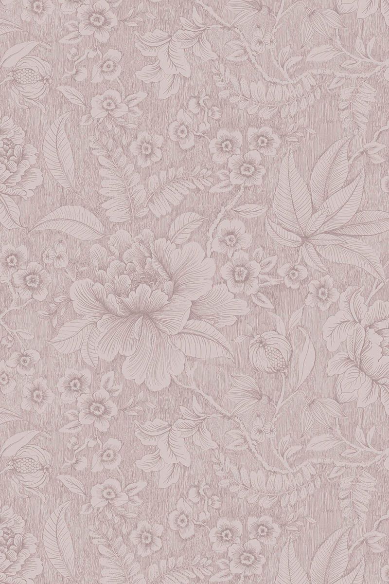 Pip Studio Casa dei Fiori Non-Woven Wallpaper Light Mauve
