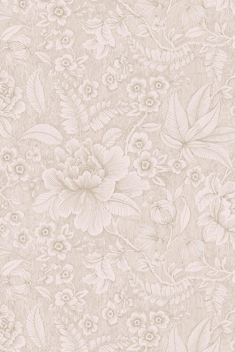 Pip Studio Papier Peint Intissé Casa dei Fiori Sable