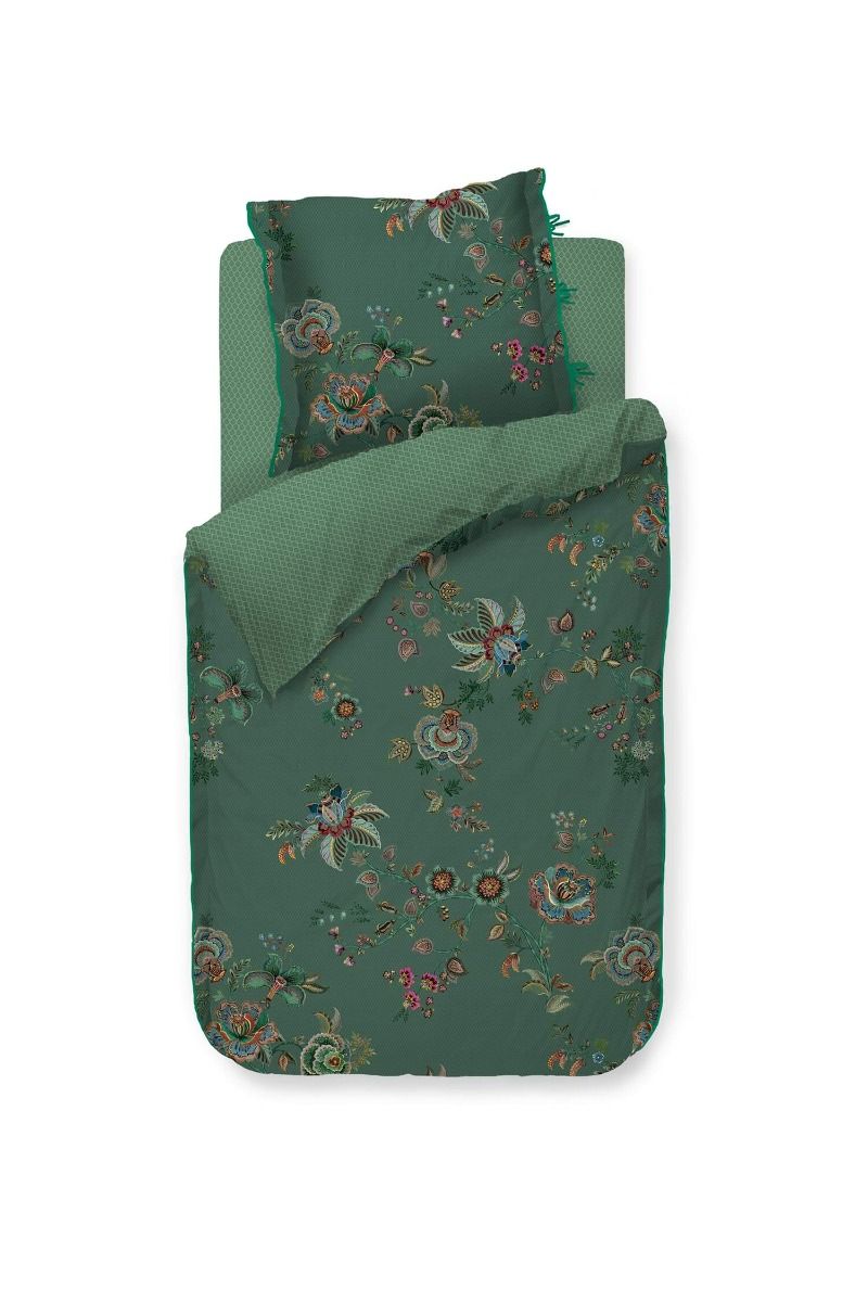 Duvet Cover Set Cece Fiore Green