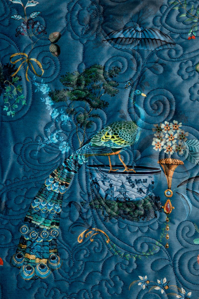 Quilt Chinese Porcelain Blauw