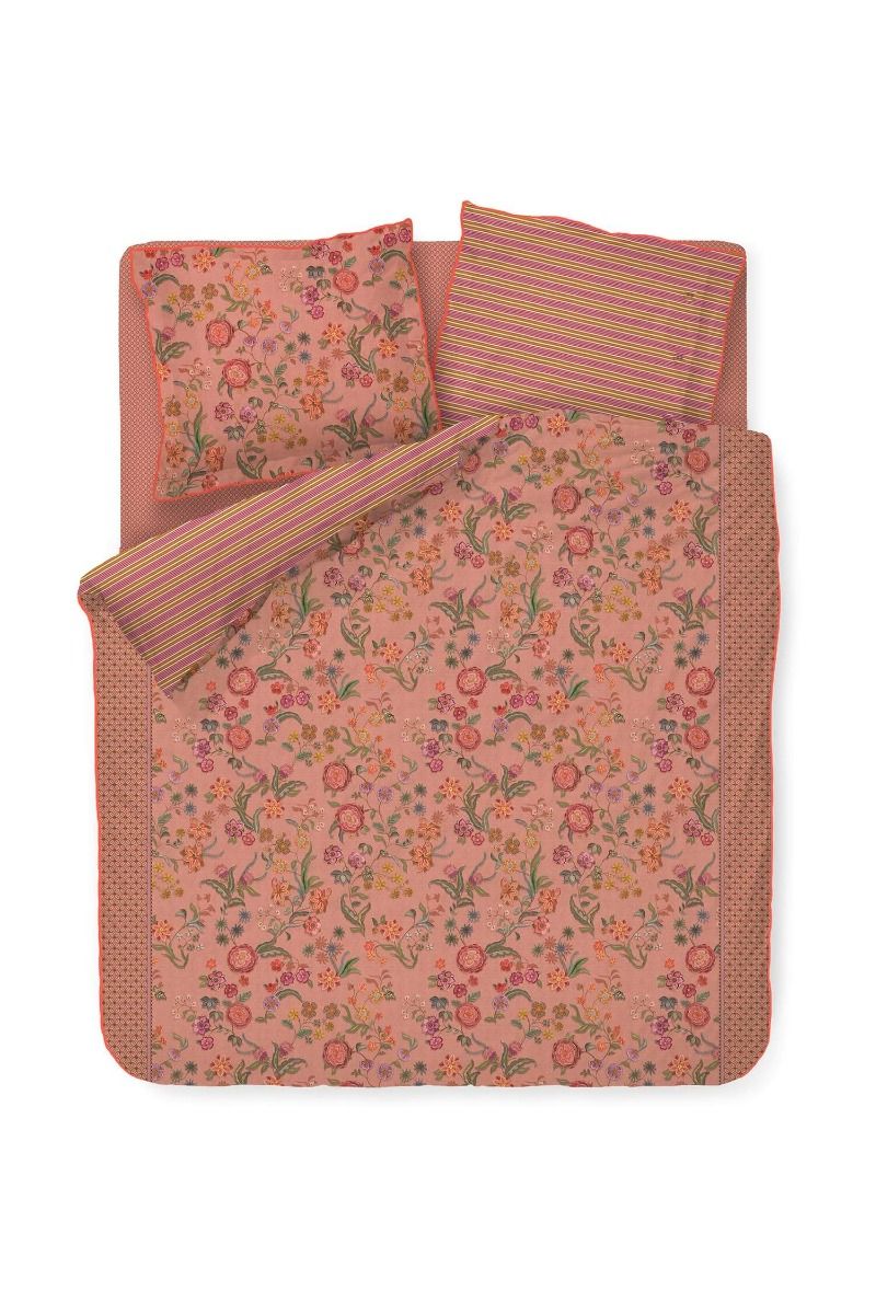 Bettbezug-Set Coco Flower Koralle