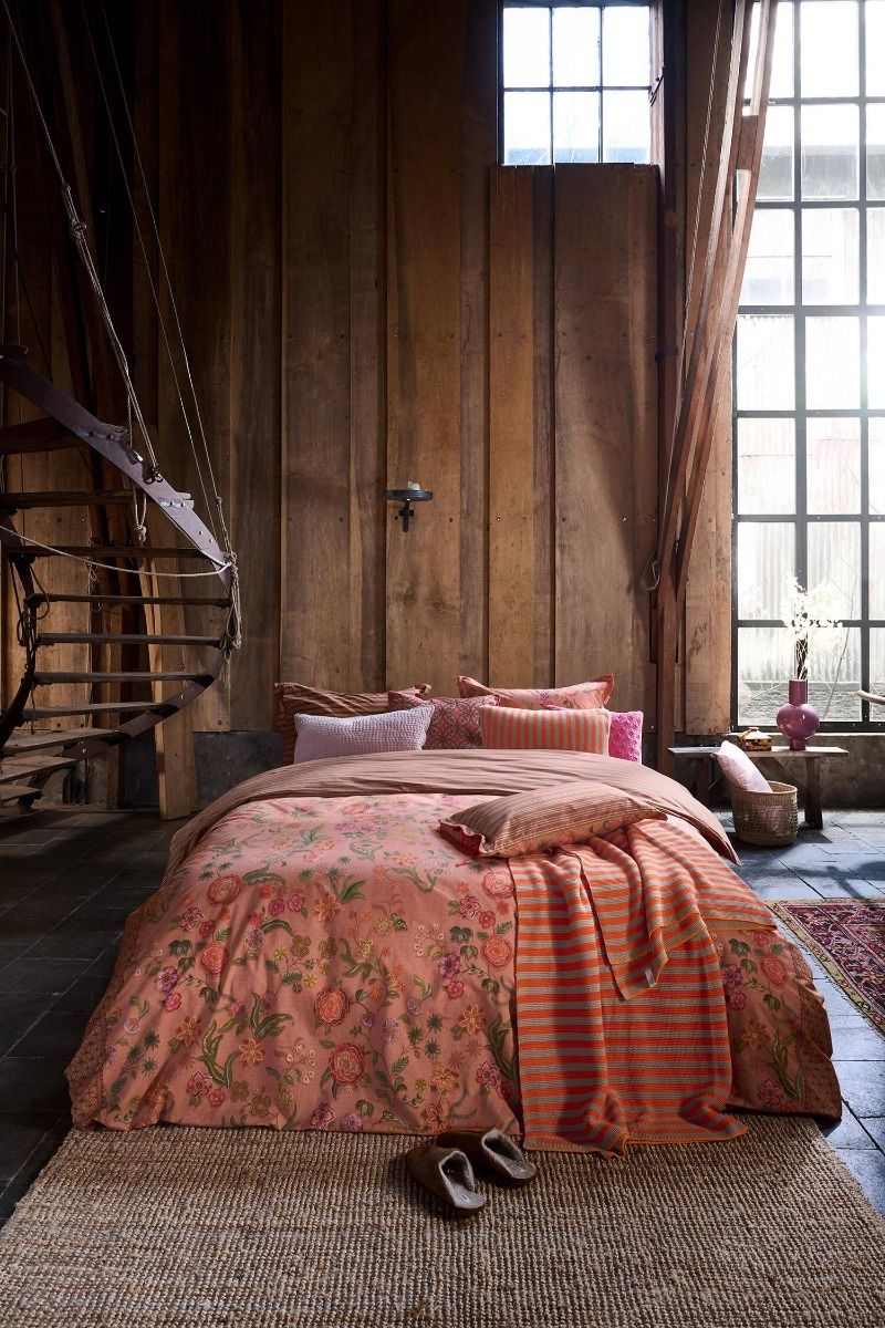 Pillowcase Coco Flower Coral