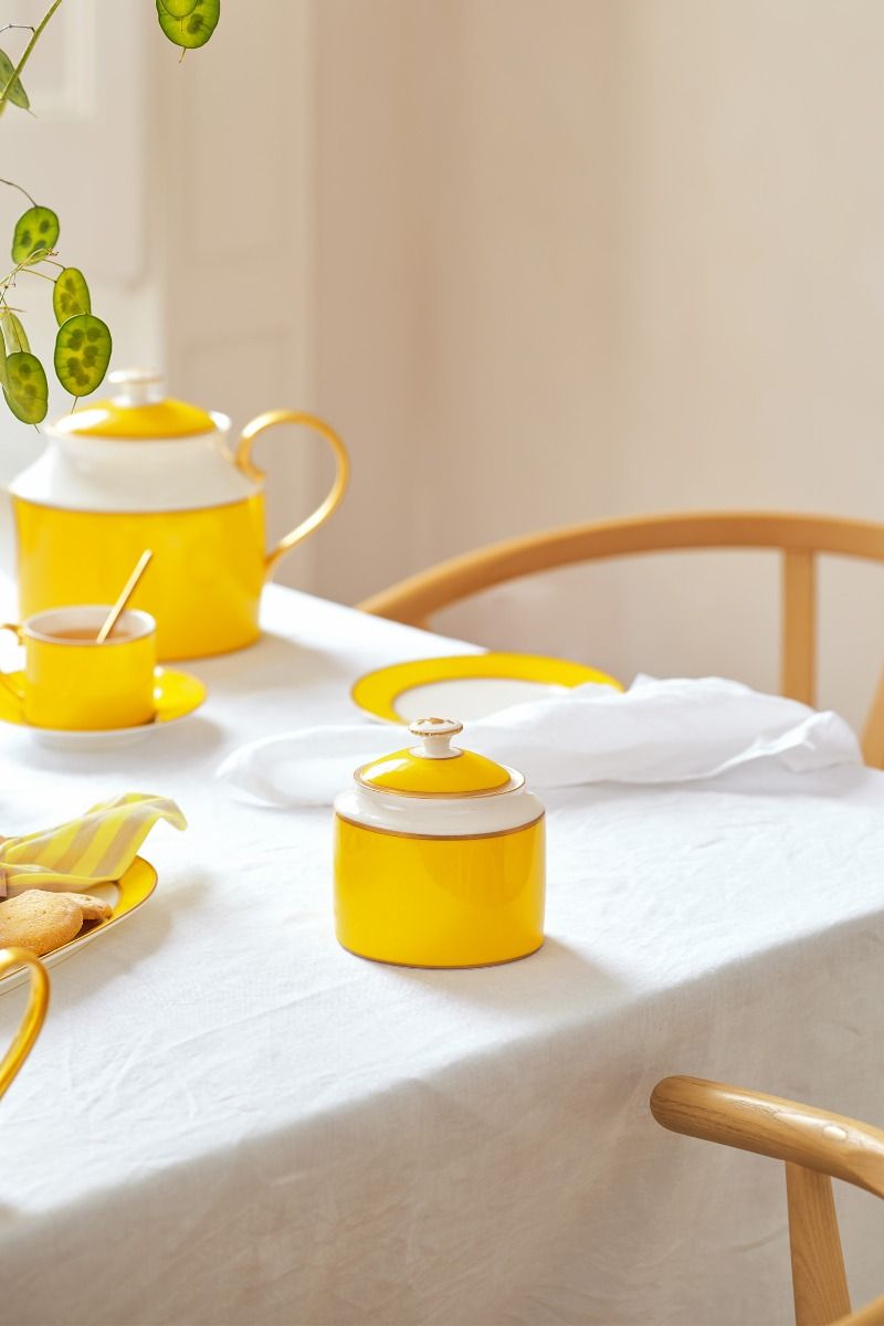 Pip Chique Sugar Bowl Yellow