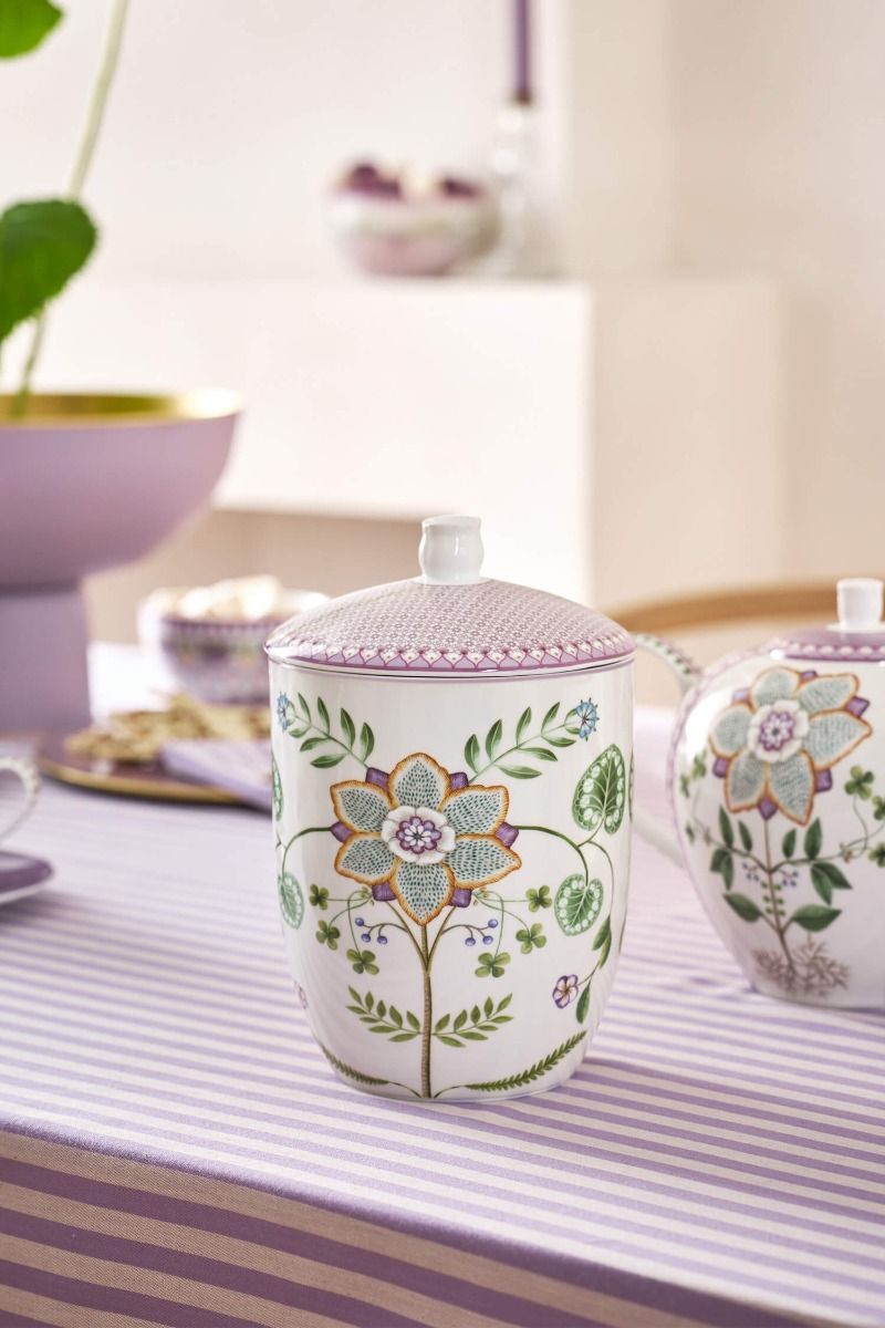 Lily & Lotus Pot de Stockage Lilas