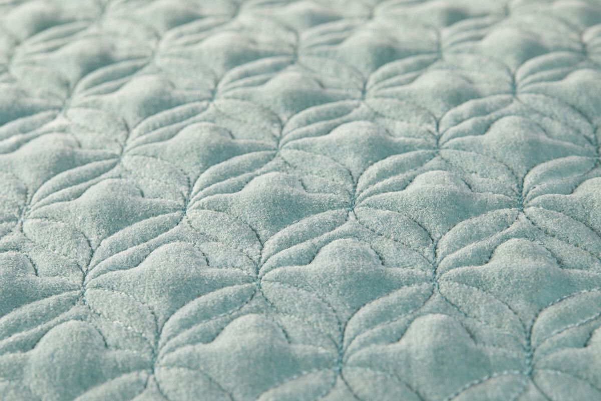 Zierkissen Samt Quilty Dreams Khaki