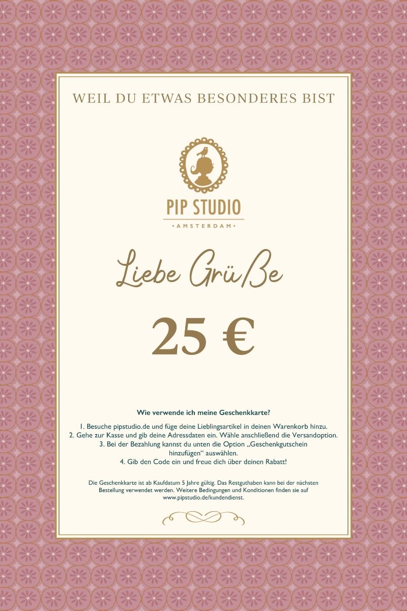 Digitalen Geschenkkarte €25