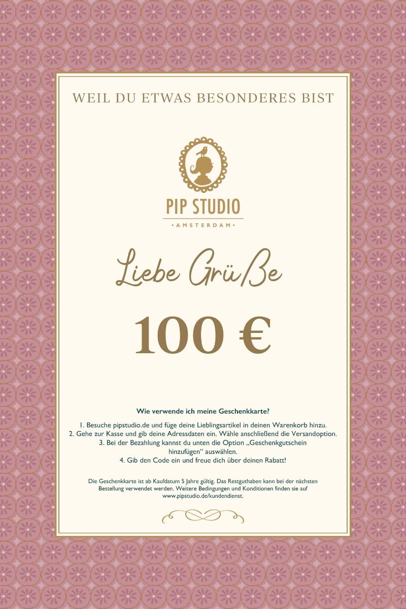 Digitalen Geschenkkarte €100