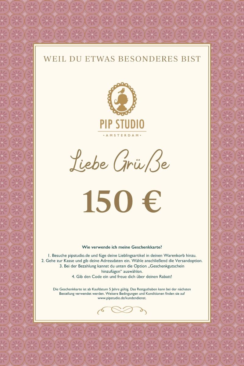 Digitalen Geschenkkarte €150