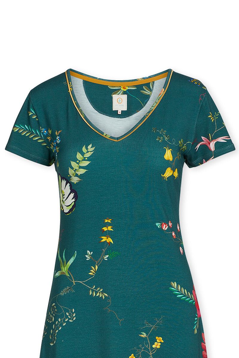Nachthemd Fleur Grandeur Groen