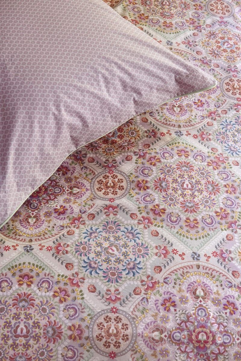 Duvet Cover Set El Bordado Pink