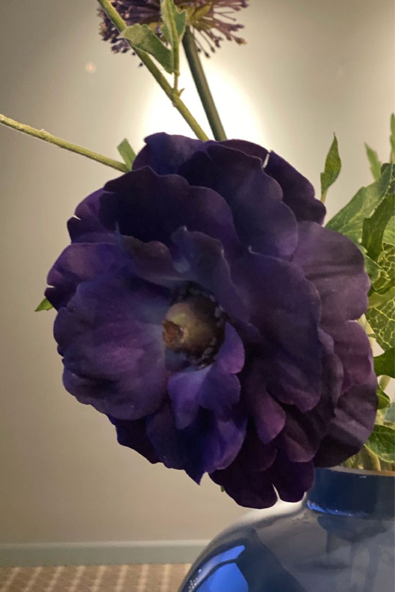 Pip Artificial Flowers Elegance in Blue
