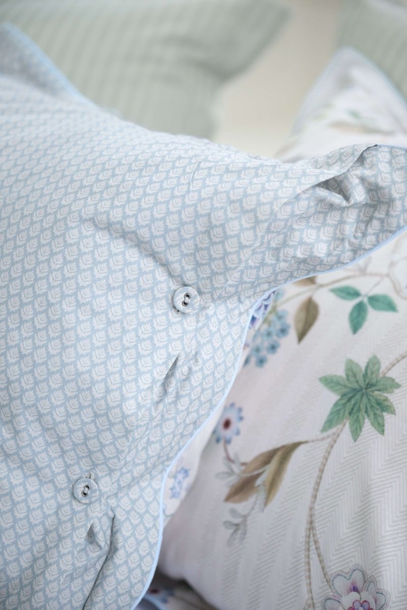 Duvet Cover Set Flores Bailando Off-White