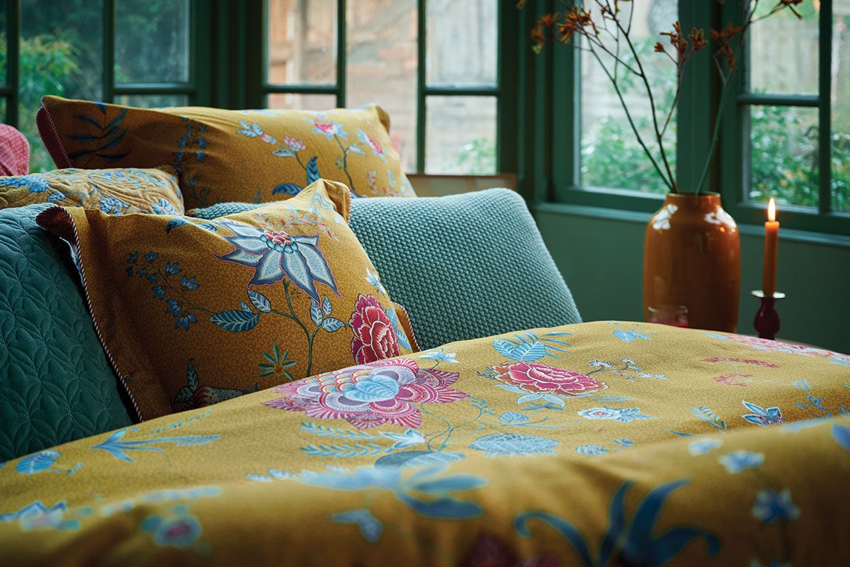 Duvet Cover Flower Festival Yellow