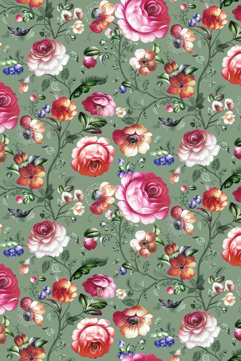 Pyjama Top Lange Mouw Folklore Fantasy Groen