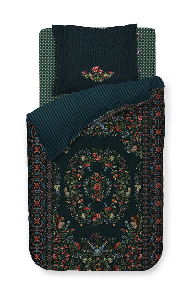 Bettbezug Forest Carpet Dunkel Blau