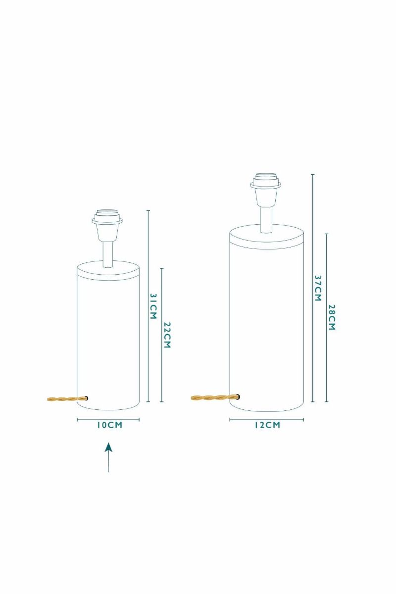 Lamp base by Pip Green Small