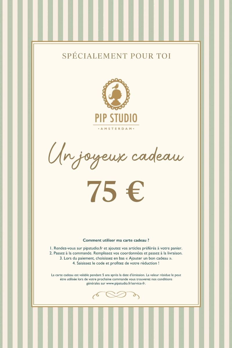 Carte cadeau digitale €75