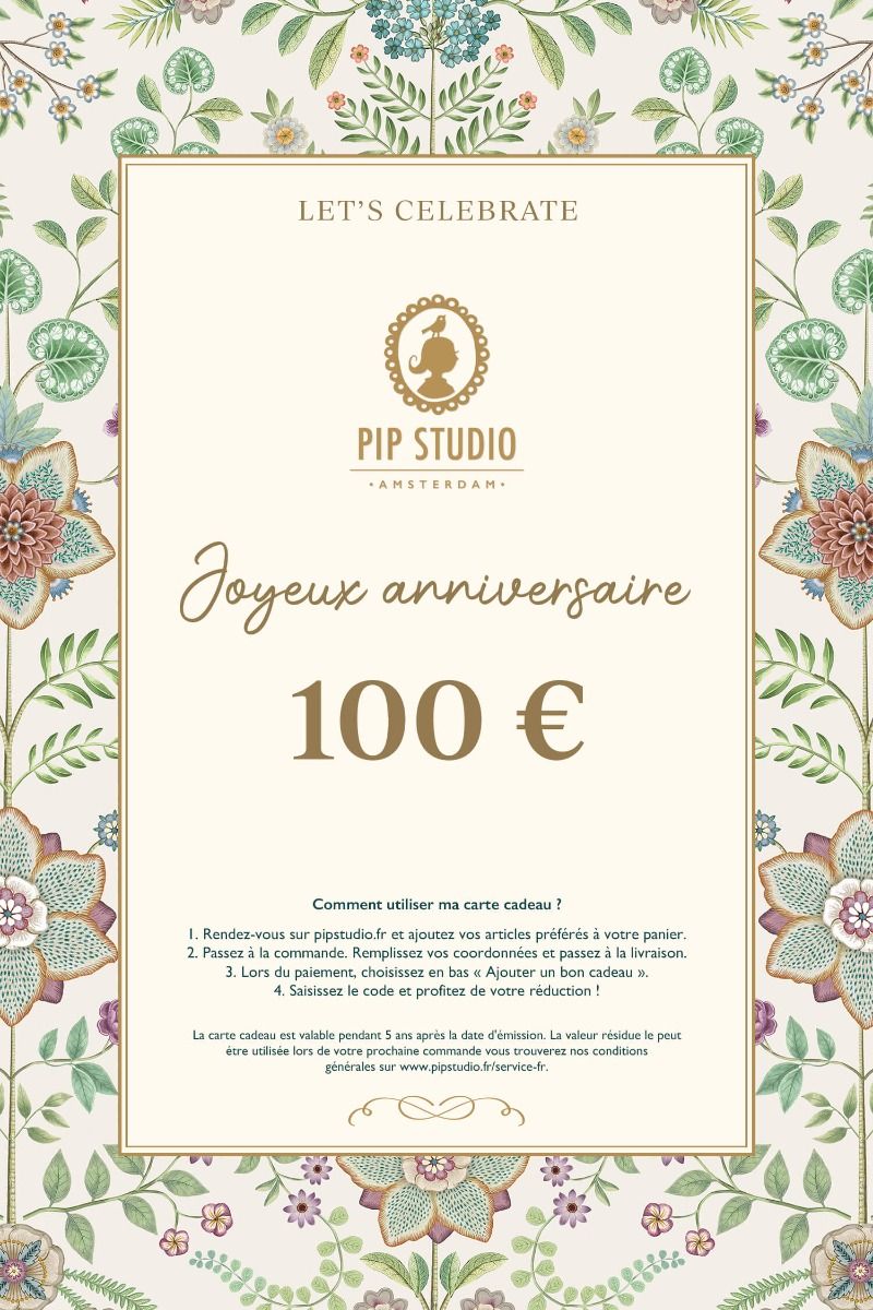Carte cadeau digitale €100