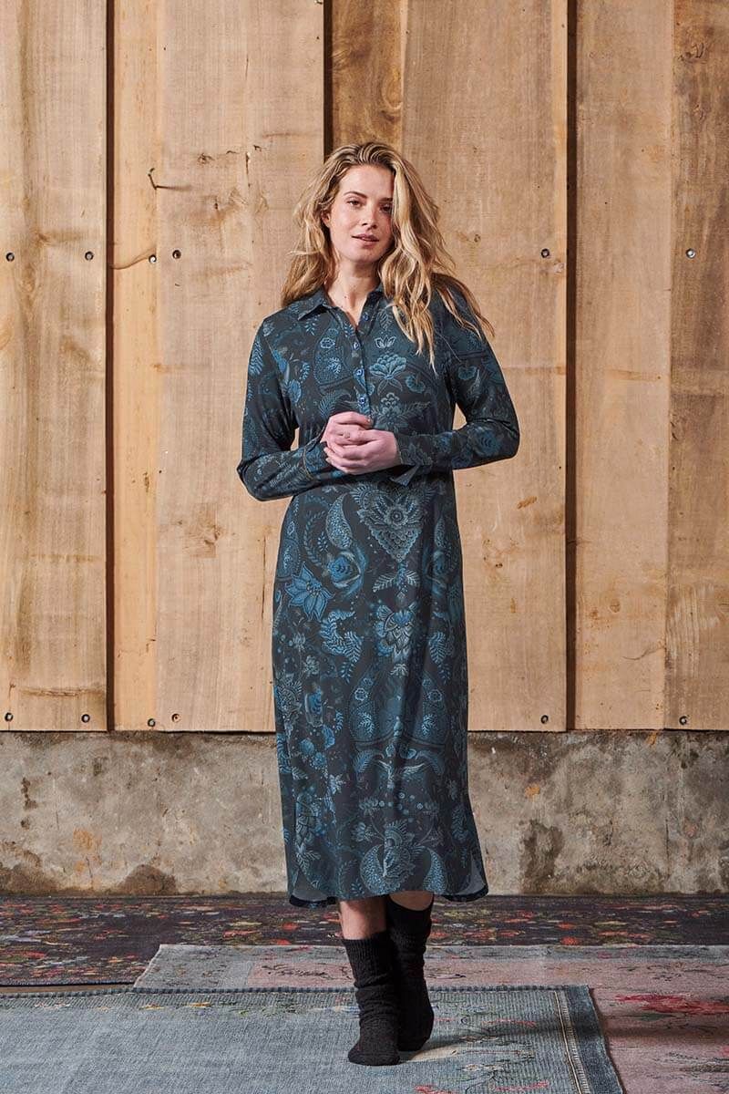 Nightdress Kyoto Festival Dark Blue