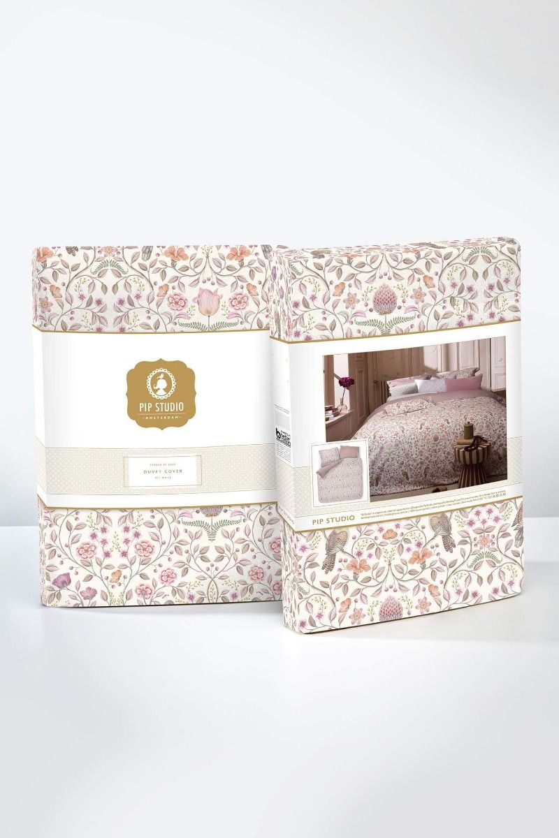 Duvet Cover Set Garden of Dove Off-white