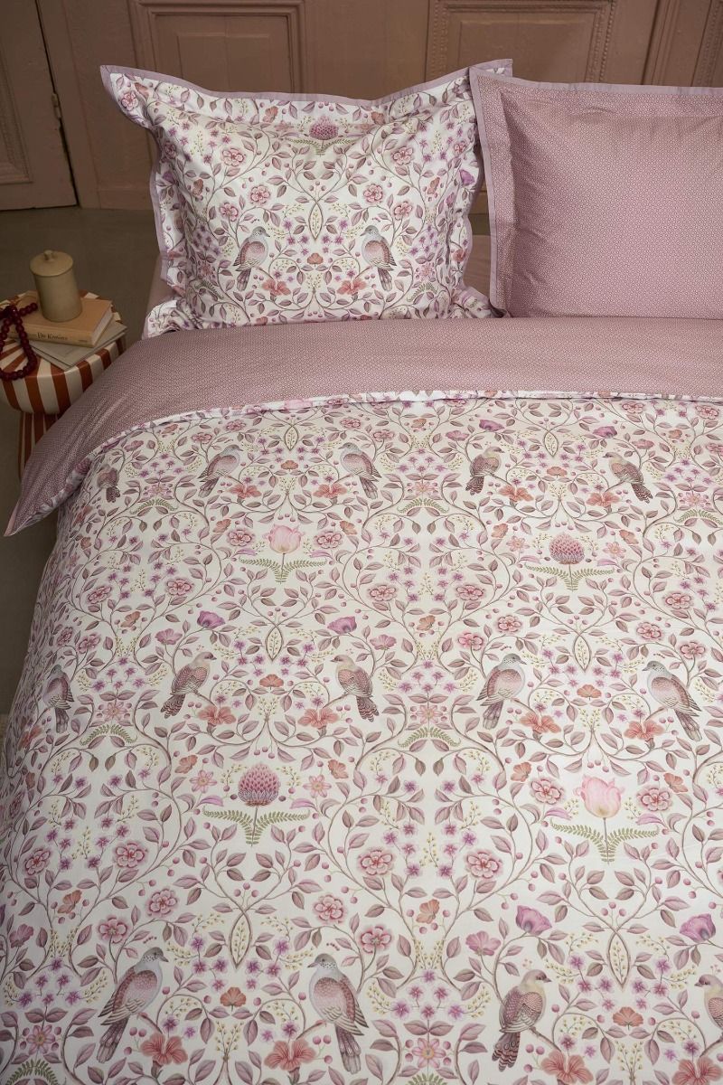 Duvet Cover Set Garden of Dove Off-white