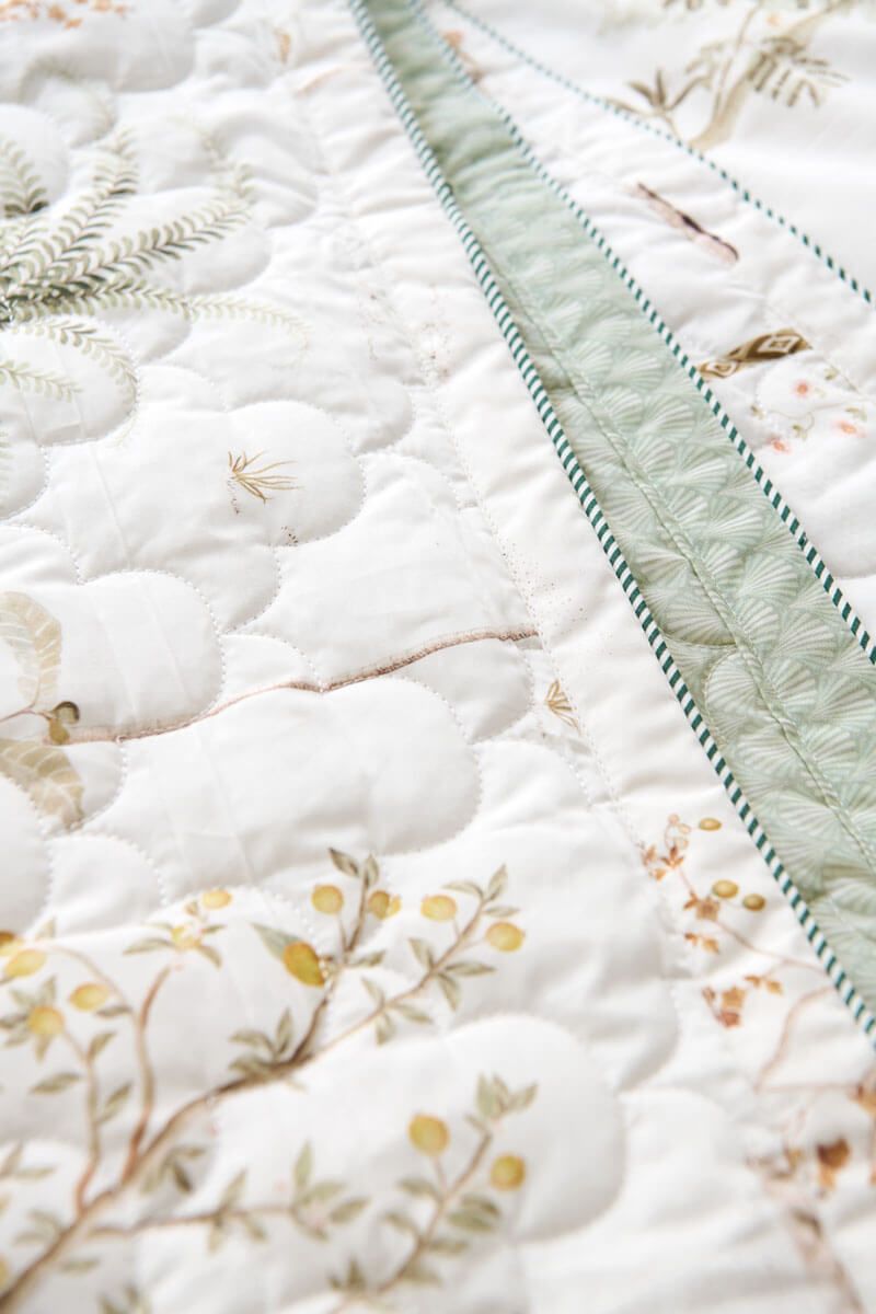 Quilt Giardini di Frutta White