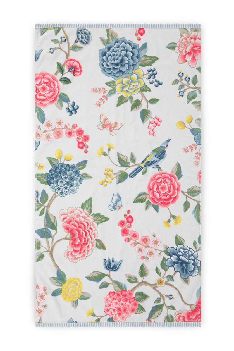 Bath Towel Set/3 Good Evening White 55x100 cm