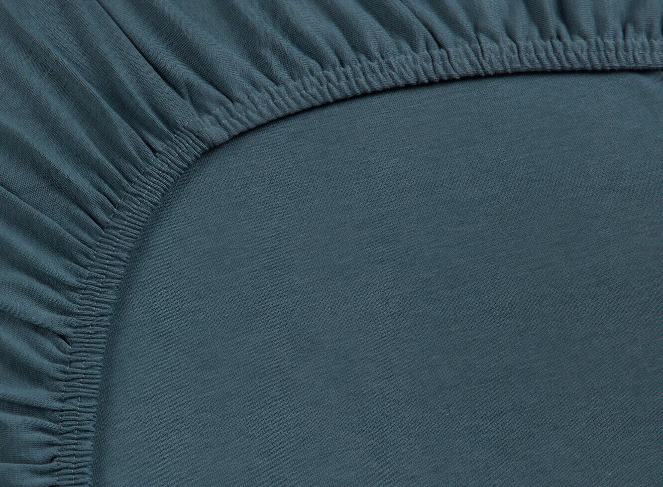 Fitted Sheet Goodnight by Pip Denim Blue