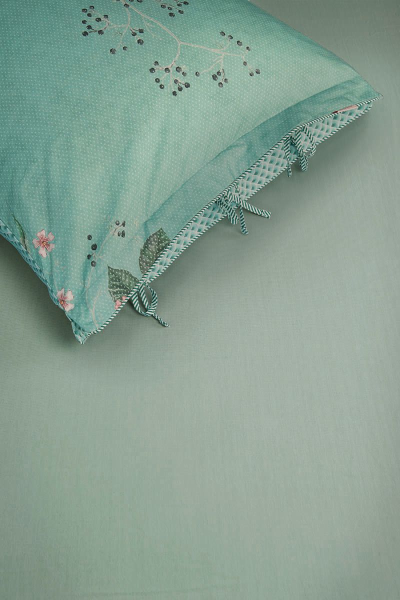 Fitted Sheet Goodnight by Pip Grey Green