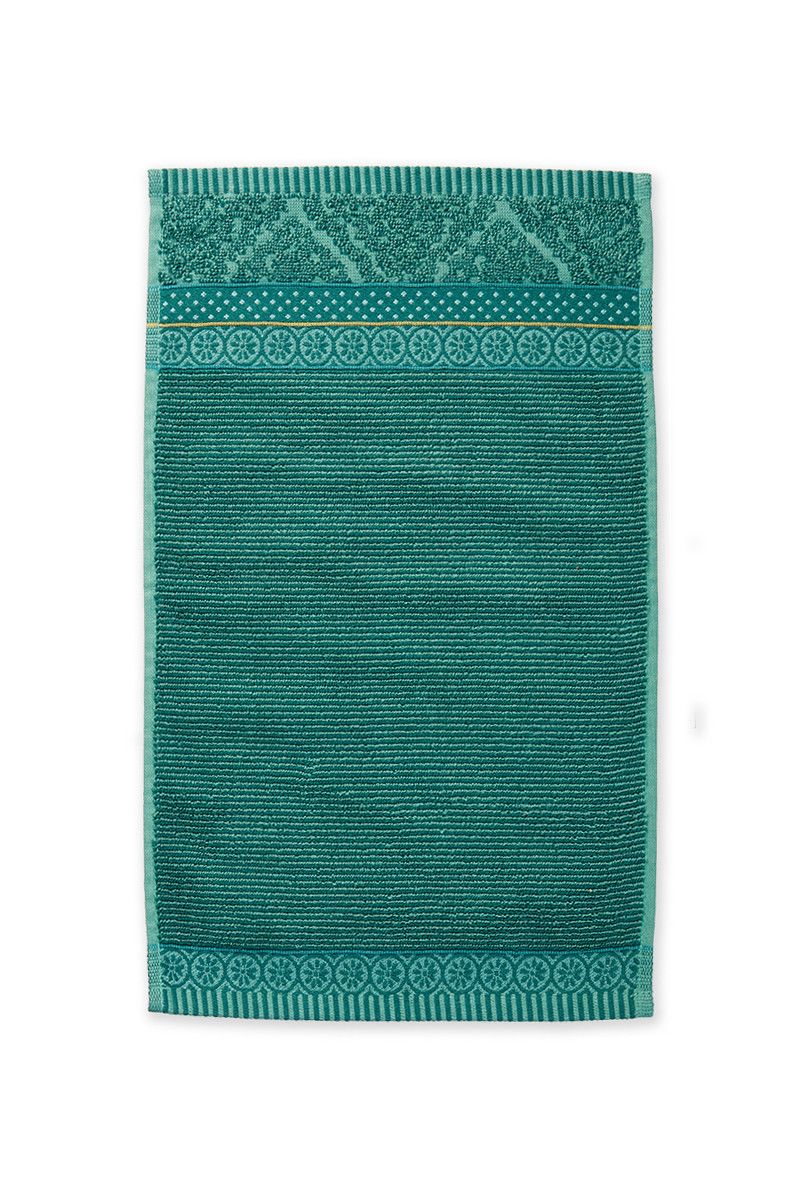 Guest Towel Soft Zellige Green 30x50 cm