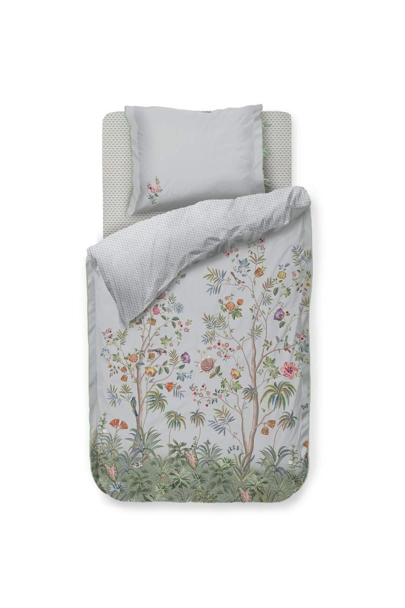 Duvet Cover Set Il Paradiso Light Blue