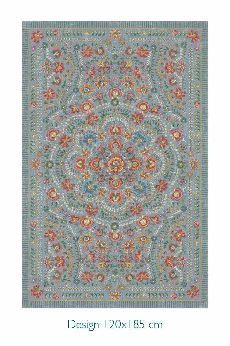 Carpet Il Ricamo by Pip Light Blue