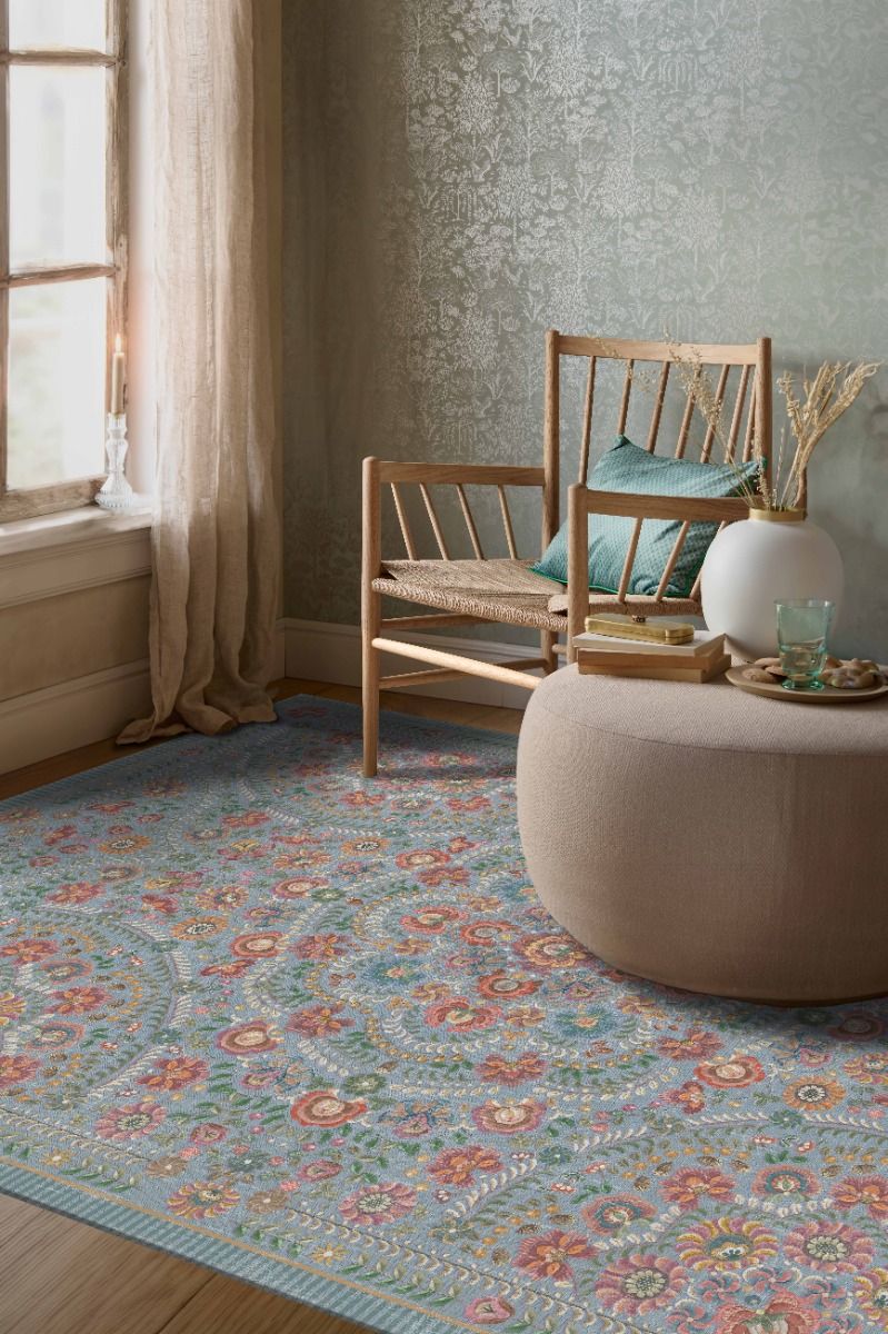 Carpet Il Ricamo by Pip Light Blue