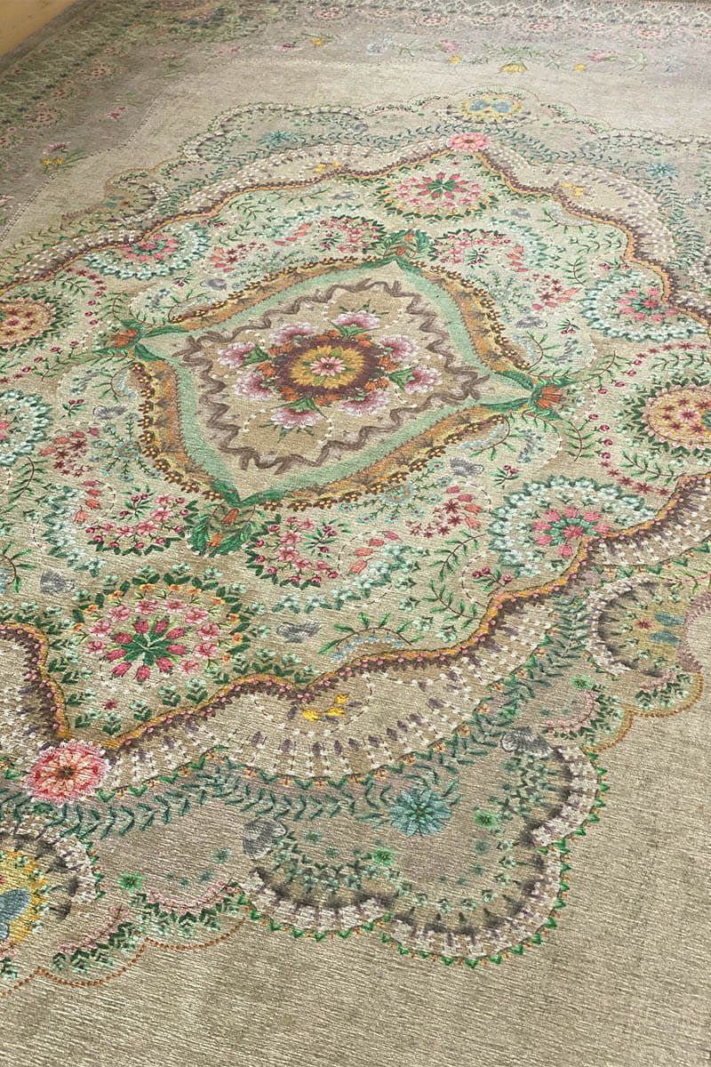 Carpet Majorelle by Pip Pastel Khaki