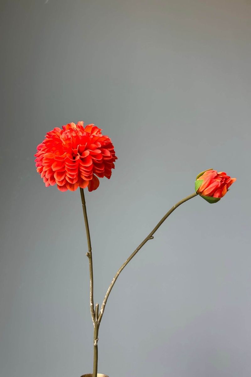 Pip Artificial Flowers Orange Glow