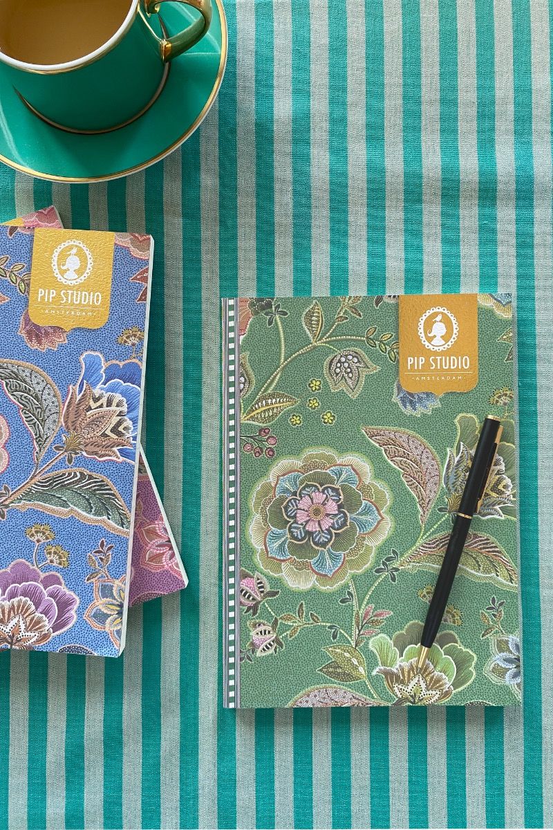 Carnet A5 Lignés Matata Rose, Bleu ou Vert