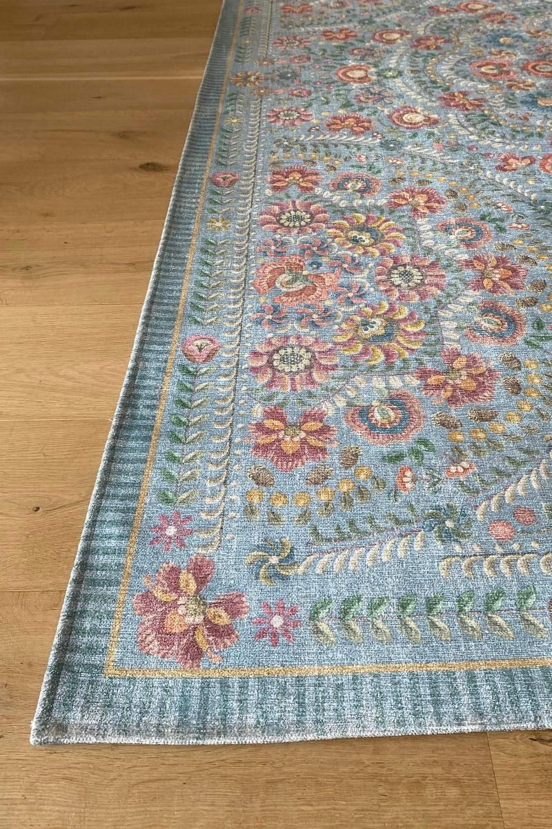 Carpet Il Ricamo by Pip Light Blue