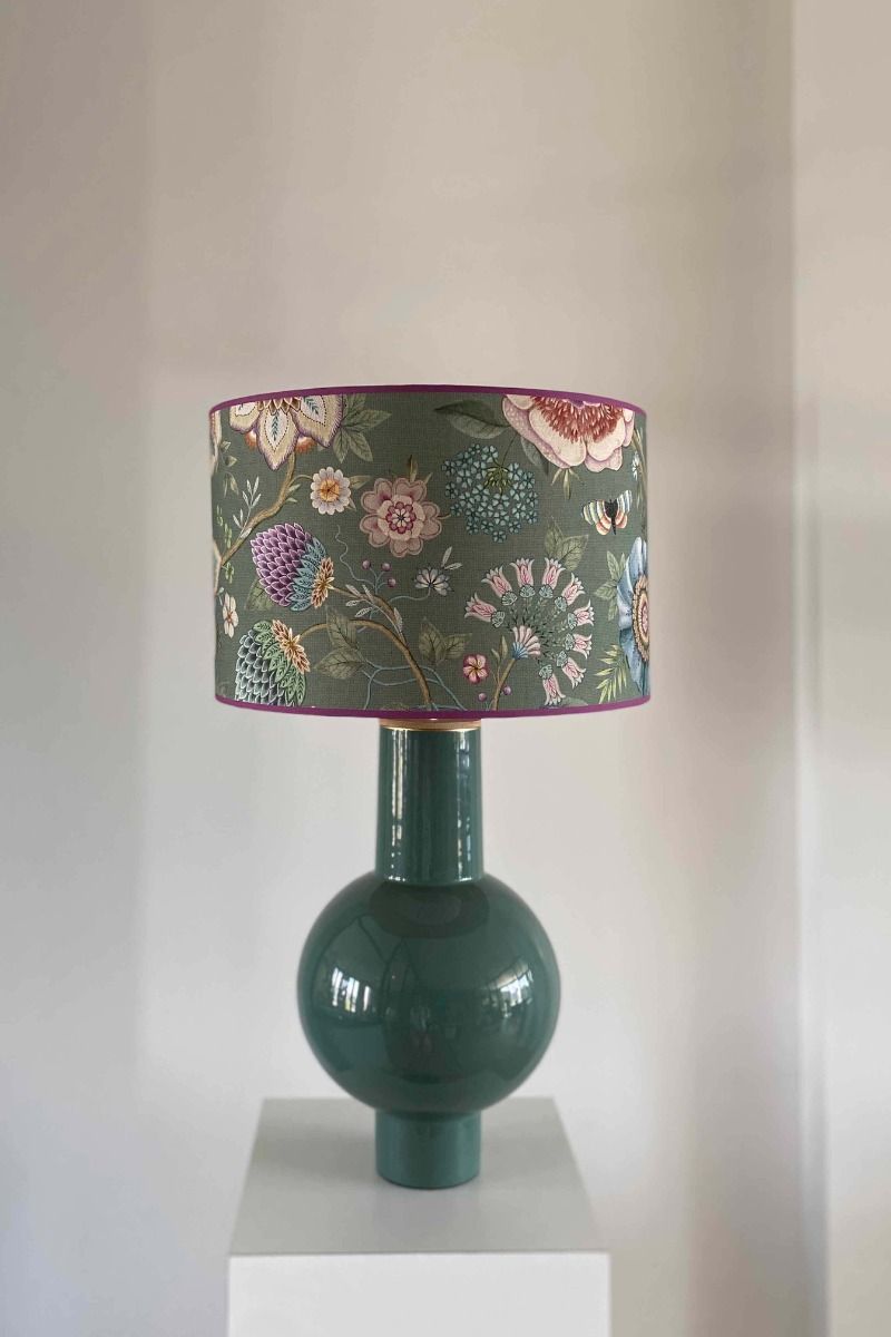 Lampenschirm Viva las Flores by Pip Grün