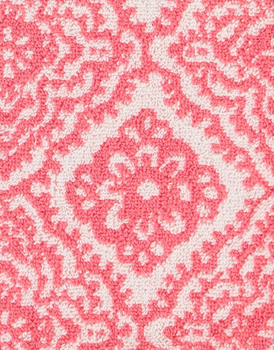 Wash cloth Jacquard Check Dark pink 16x22 cm