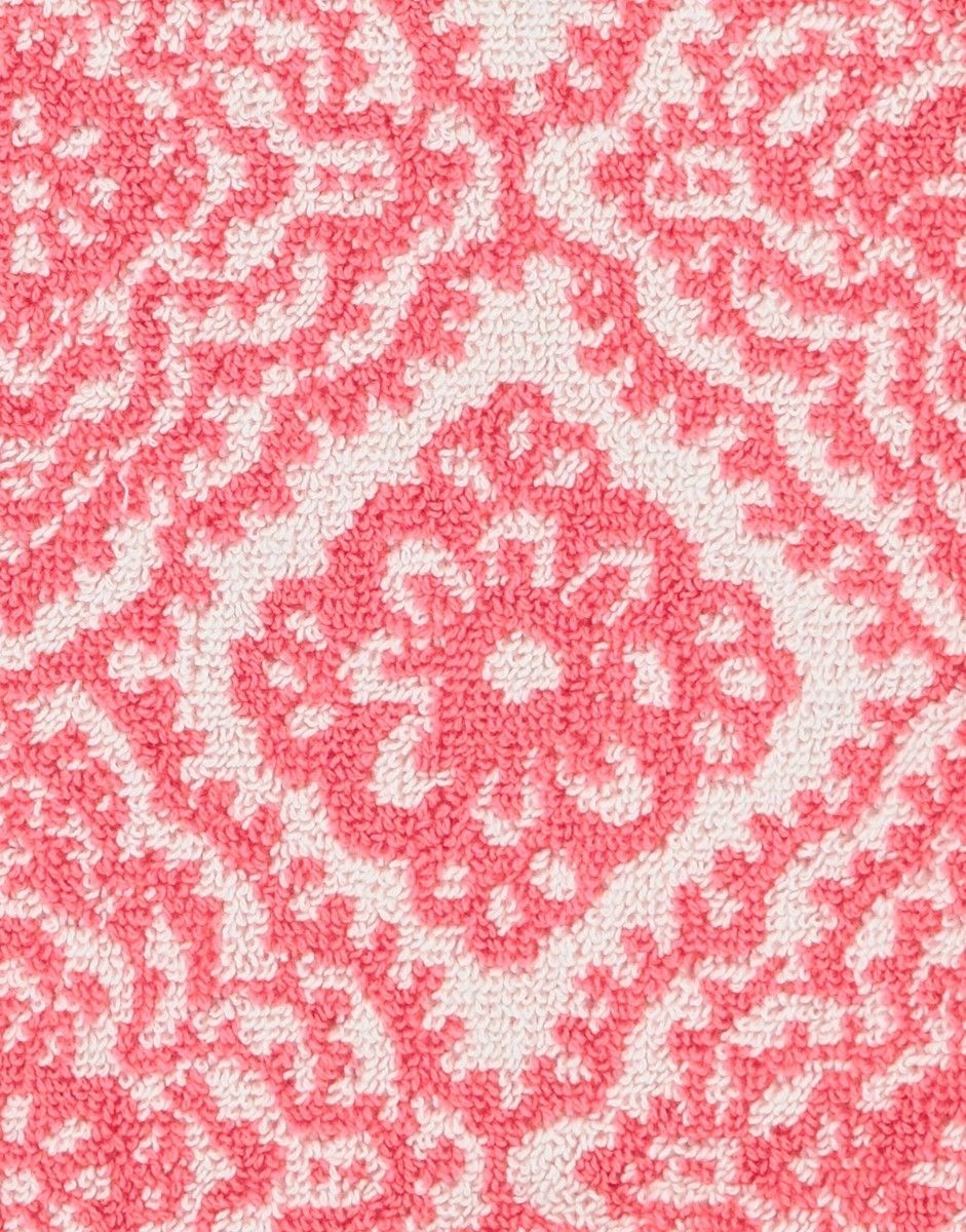 Wash cloth Jacquard Check Dark pink 16x22 cm