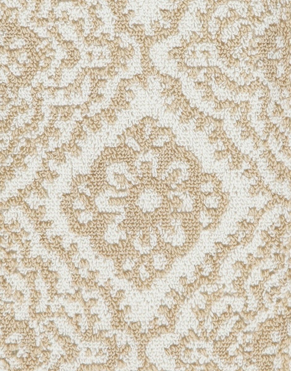 Wash cloth Jacquard Check Khaki 16x22 cm