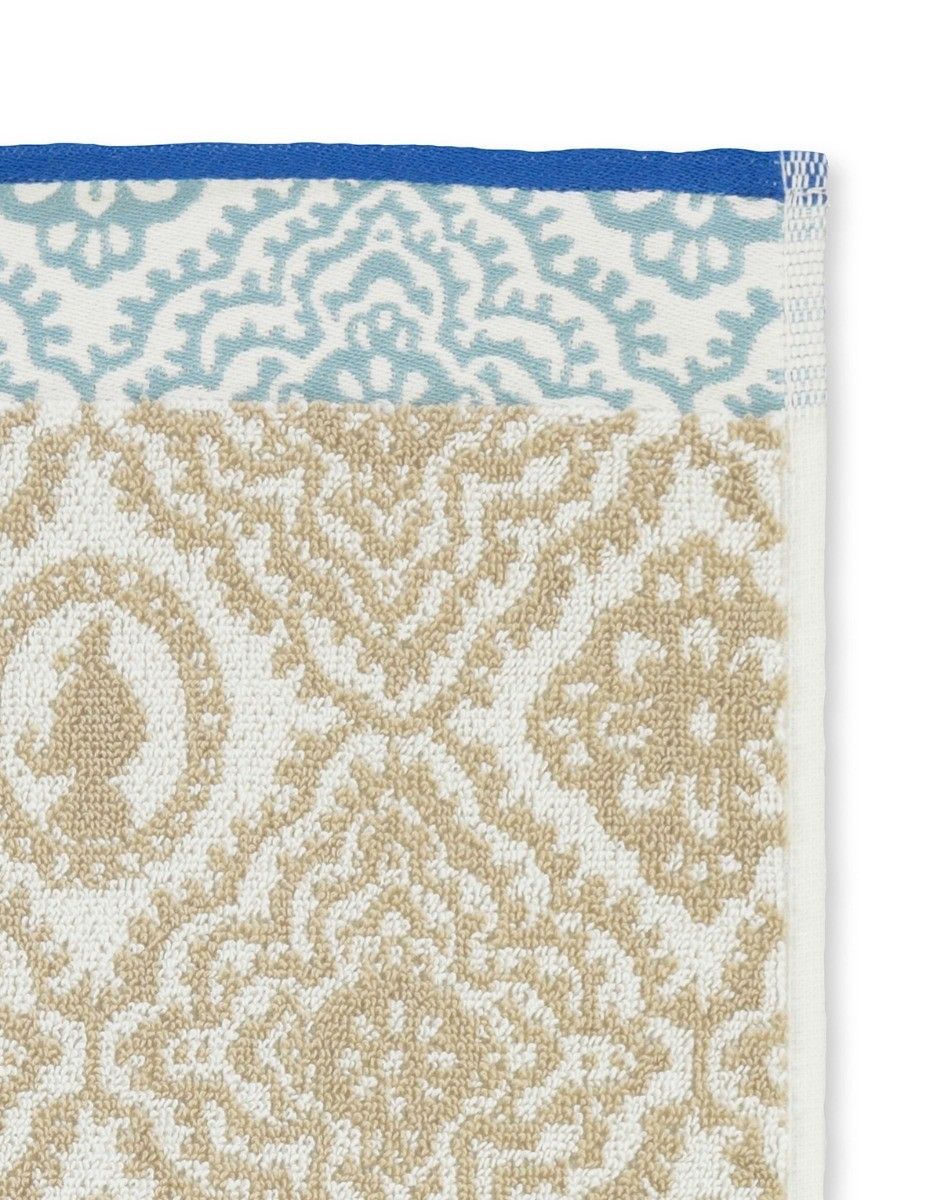 Guest towel Jacquard Check Khaki 30x50 cm