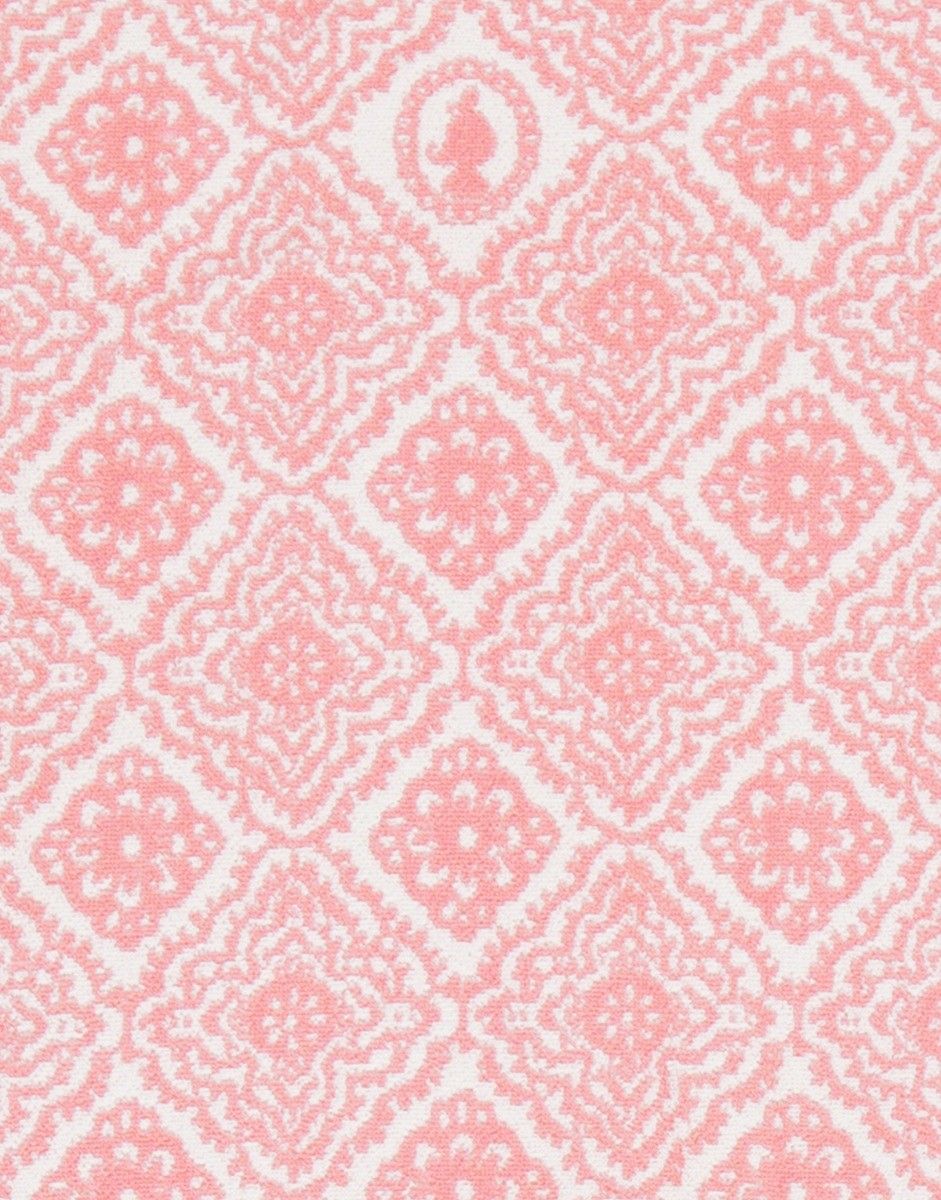 Large Bath towel Jacquard Check Pink 70x140 cm