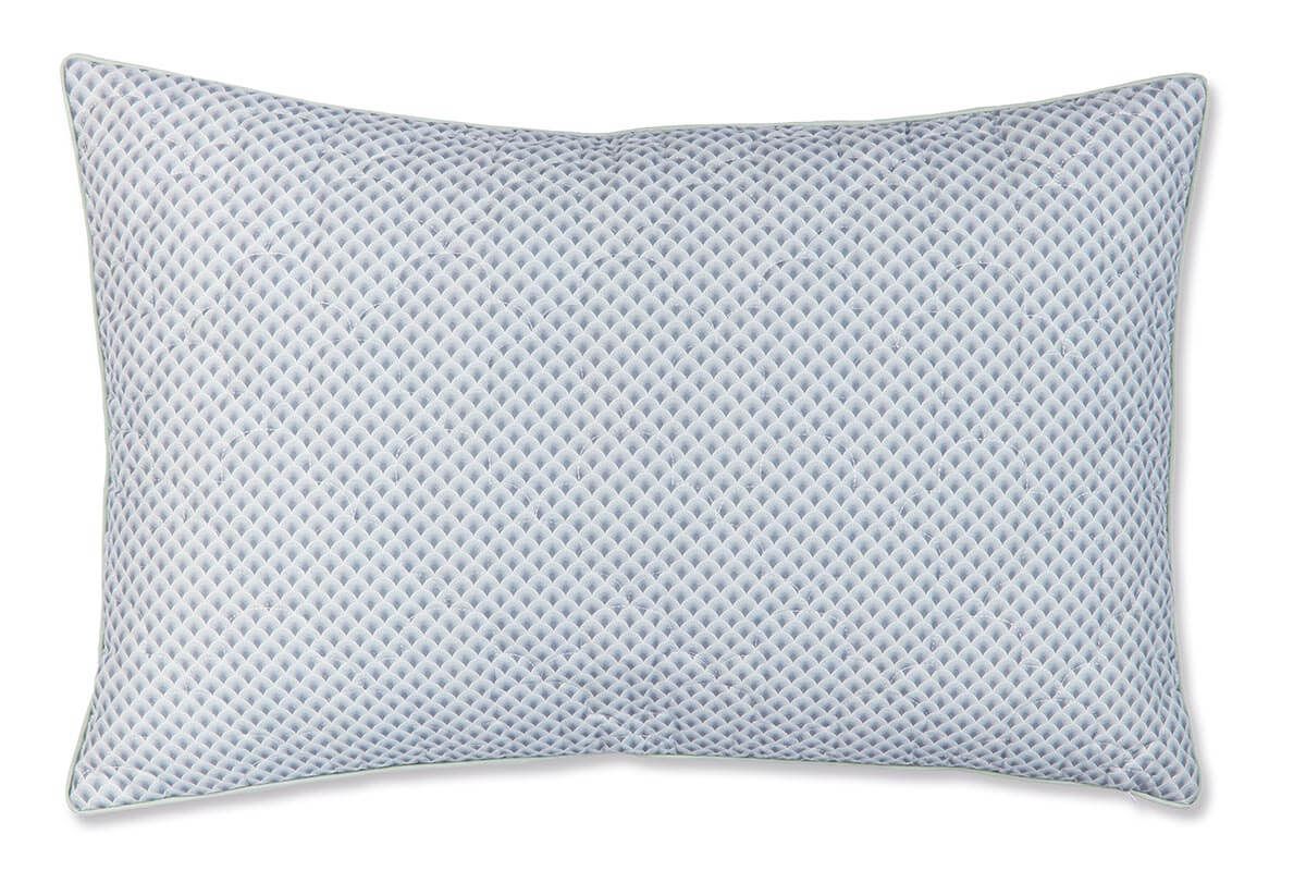 Cushion Quilted Kawai Flower White